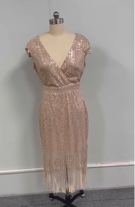 2020 Summer Women's Sexy Backless Party Dress